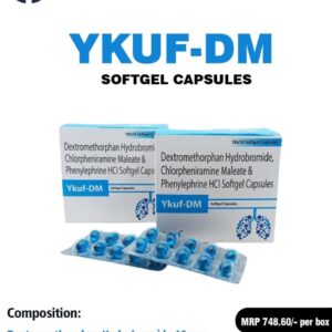 YKUF-DM SOFTGEL CAPSULES (10M STRIP)